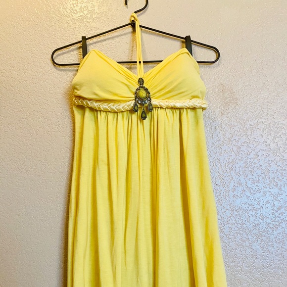 Yellow tub top style w/strap - Picture 1 of 5